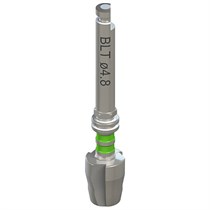 Сверло профильное BLT, FIBA, для имплантатов Ø 4.8 мм, короткое, L 27 мм 034.326