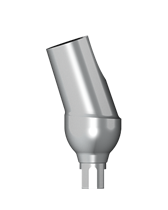 Модифицируемый угловой абатмент, 18°, включая винт абатмента и винт лабораторный. Тип 1, NC 3,3, GH 3,5 L 500-1