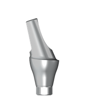 Стандартный угловой абатмент 18°, включая винт абатмента. Тип 2, NP 3,5, GH 3,0 F 200-2-3