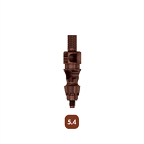 Трансфер полупрофильный EV 5.4 для снятия оттиска с имплантата методом открытой ложки, короткий (Implant Pick-Up Design EV 5.4 Short), арт: 26238 26238