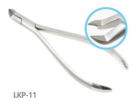 LKP-11 Кусачки лингвальные мини для лигатур и мягких дуг, 60° LKP-11