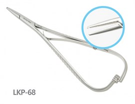 LKP-68 Зажим Смаха прямой, с отверстием LKP-68