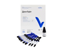ДЕНТЛАЙТ набор 9/2 /9 шприцов/3,8г 00000081421