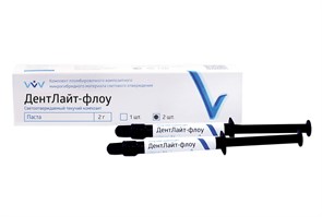 ДЕНТЛАЙТ ФЛОУ /оттенок А4/ 2 х 2 г 00000066685