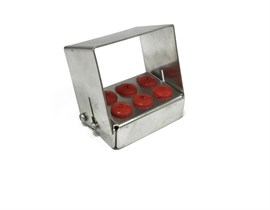 ПОДСТАВКА-СТЕРИЛИЗАТОР на 6 боров ПСБ - 6.2в/арт. 130-3в (2) 00000071554