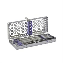 Кассета IMS, 5 инструментов (76х184х34) фиолетовая IME14DIN54