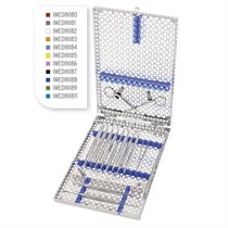 Кассета IMS,18 инструментов (290х184х34), фиолетовая IMEDIN186