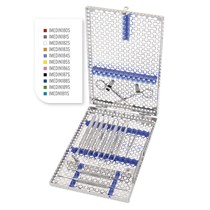 Кассета IMS,18 инструментов (290х184х34), оранжевая, отделение для аксессуаров IMEDIN183S