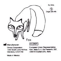 Тяга эластичная Лиса 1/4 3.5 oz средне сильная 76667
