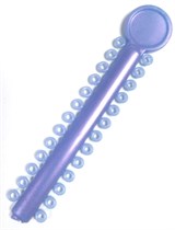 Лигатура эластичная на модуле цвет сиреневый №30, 26 колец 77524