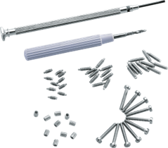 Винты секционные поршневые пружинные, набор 50 шт. 76653