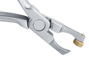 Щипцы EQ-Line для снятия брекетов прямые с упором 75982