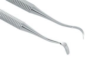 Скалер бандсетер для удаления остатков адгезива, цемента и фиксации колец 74848