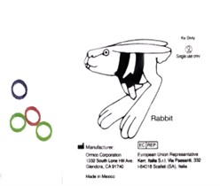 Тяга эластичная Кролик 3/16, 3,5 oz средне-сильная ЦВЕТНАЯ 76869