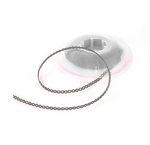 Цепочка эластичная Power Chain Metallic Silver серебряная без шага 4,5 м 76349