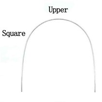 Дуга нитиноловая супер-эластичная NiTi широкая форма 018 в/ч 78482