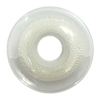 Цепочка эластичная цвет прозрачный №33, короткий шаг 4,6 м 77689