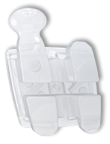 Брекеты лигатурные керамические C-Line Roth 022 с кр. на 3,4,5 20 шт. 74586