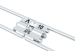 Винт для расширения небного шва Нyrax click medium прямой 10 мм 75826