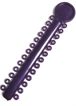 Лигатура эластичная на модуле цвет аметистовый №6, 26 колец 77509