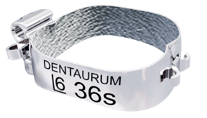 Кольцо бандажное Dentaform Snap UR6 №33 с замком Roth 22 75882