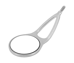 Hahnenkratt ULTRAretract FS - ультраяркое зеркало без ручки, с раздвоенным ретрактором, №4, диаметр 22 мм, 6 шт 6690