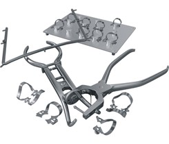 Dentech Rubber Dam Technic Set - набор кламп и инструментов для коффердама 020516