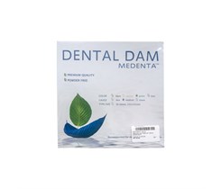 Medenta Dental Dam - завеса резиновая "Раббер дам" Медента зеленая/средняя 09005