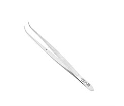 Nopa Instruments AB 565/14 - пинцет для удаления осколков гладкий, изогнутый, 14,5 см AB 565/14