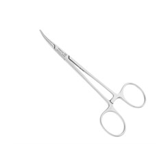 Nopa Instruments AA 131/12 - щипцы для артерии MICRO-MOSQUITO анатомические, изогнутые, 12 см AA 131/12