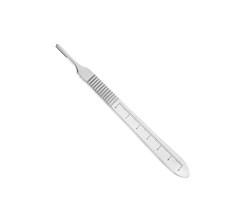 Nopa Instruments AD 009/03 - ручка для скальпеля №3 с линейкой AD 009/03