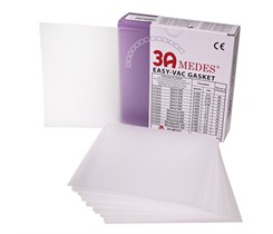 3A Medes EV Gasket Bleaching 060 - пластины квадратные для изготовления капп для отбеливания, размер 127x127 мм, толщина 1,5 мм, 15 шт. ST3-19-GB6-sq