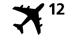 Тяга эластичная 4,8 мм 3/16 F 6,5 оз (184 г), самолет №12, сильная 26358