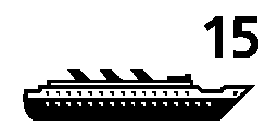 Тяга эластичная 9,5 мм 3/8 F 6,5 оз (184 г), корабль №15, сильная 772-127-01