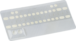 Палетка для размещения брекетов Bracket-Tray 891-002-00