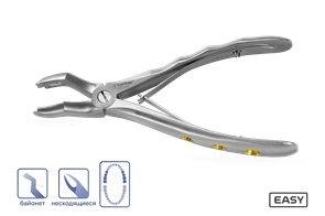 Щипцы детские EASY для удаления верхних моляров 3255S