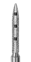 Бор алмазный, пламевидный, лазерная маркировка глубина, 6862D.314.012 6862D.314.012