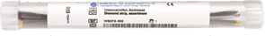 Набор штрипс, 15 шт., 5 синих, 5 красных, 5 желтых, ширина 37 мм, WS37A.000 WS37A.000