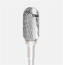 Фреза стоматологическая лабораторная твердосплавная, цилиндрическая, скруглённый кончик, H72E.104.060 H72E.104.060