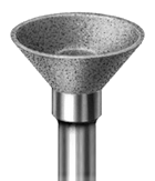 Фреза стоматологическая лабораторная алмазная со спечённой связкой обратный конус, полая, 7928.104.029 7928.104.029