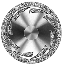 Диск алмазный стоматологический лабораторный, двусторонний, 936.104.220 936.104.220