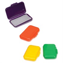 Воск ортодонтический Scented Wax Boxes (Виноград, фиолетовый), 1 шт. / Защитный стоматологический воск для брекетов с ароматом винограда 36090
