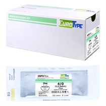 ЕВРОЛОН 4/0 (12шт, 75см, 20мм К/Р, 1/2) : АРТ 2012Т1/  4/0(1,5)75-НЛМ 00000015813