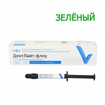 Дентлайт/св. Флоу зеленый текуч. композит 2г, ВладМиВа 00-00000073