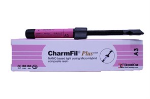 ЧармФил Плюс Рефил (CharmFil Plus Refill), A3, светоотверждаемый пломбировочный материал, шприц, 4г, DentKist УТ-00000437