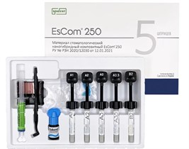 ЭсКом 250 (EsCom250 Kit), Пломбировочный материал, 5шпрх4г, Spident УТ-00003474