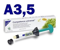 Компетенц Универсал  (Competence Universal), A3,5, композит светоотверждаемый микрогибридный, шприцх4,5г, WP4255, W&P УТ-00004302