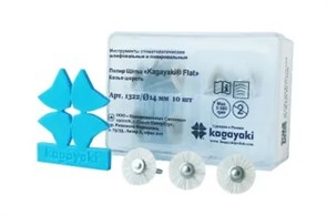Щетки из козьего ворса 14мм (10шт) #1322, КАГАЯКИ 00000016103