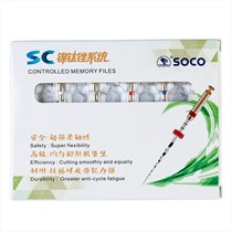 Машинные файлы с памятью формы, 25мм ассорти, SOCO 00000015990