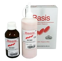 Базис (Basis), пластмасса горячего отверждения, LF Pink, 300г+140мл, STYB-S-LFPink/SM, YAMAHACHI УТ-00001314